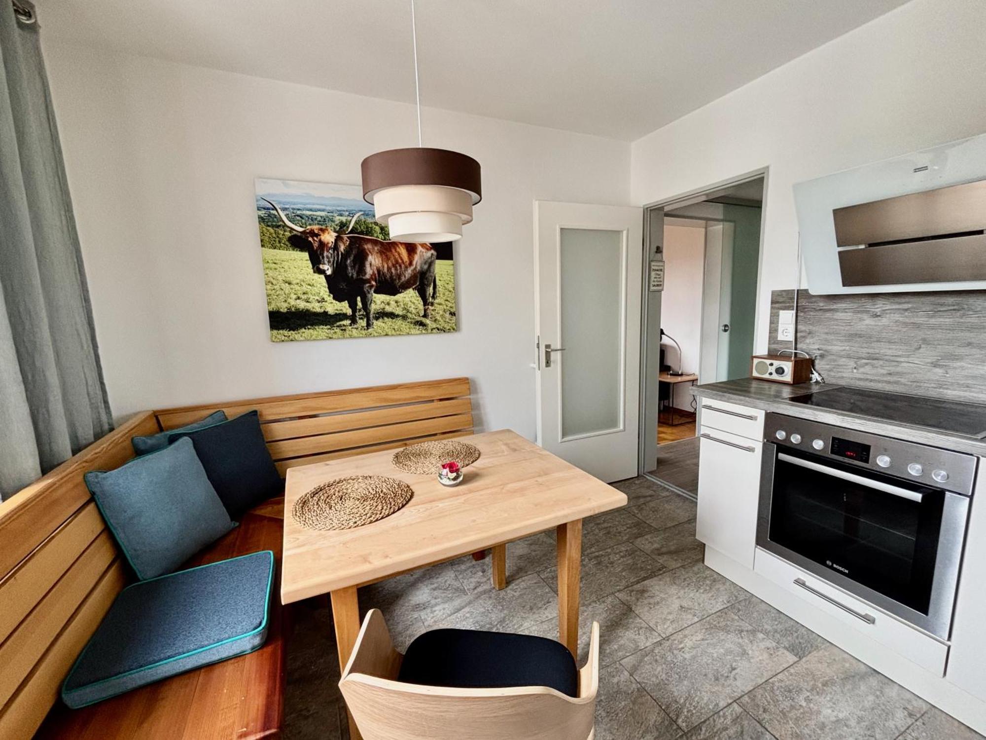 Ferienwohnung Auszeit Im Pfaffenwinkel - Wessobrunn Bagian luar foto
